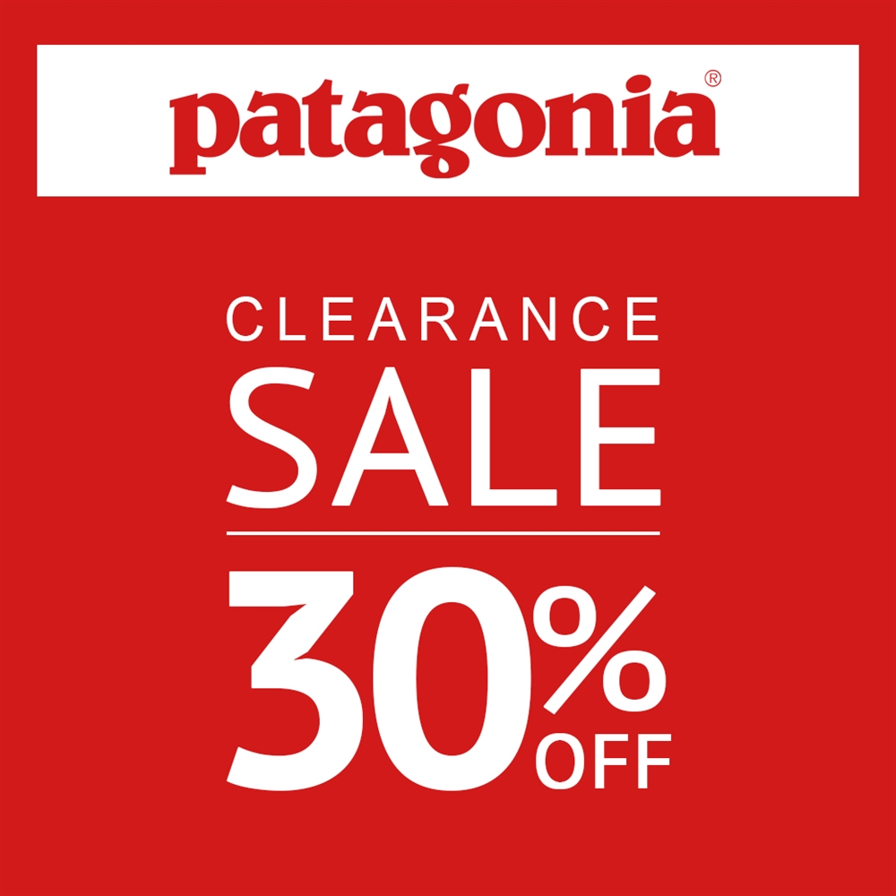 patagonia  CLEARANCE SALE